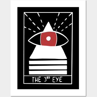 Tarot Card - The 3rd Eye Posters and Art